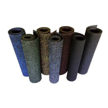Anti-slip Interlocking Rubber Floor Tiles EPDM Speckled Rubber Gym Flooring